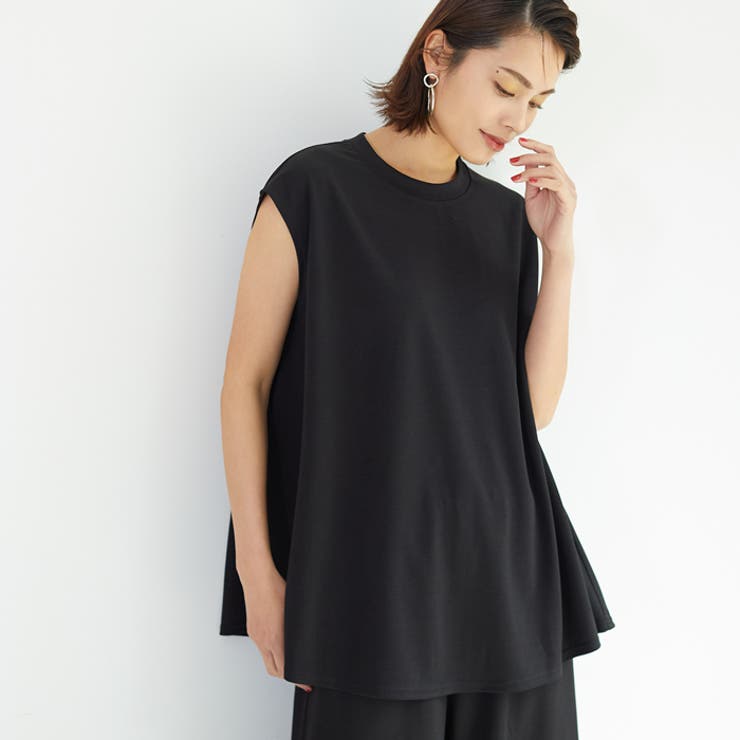 シンプルノースリーブチュニック[品番：PA000010944]｜coca（コカ