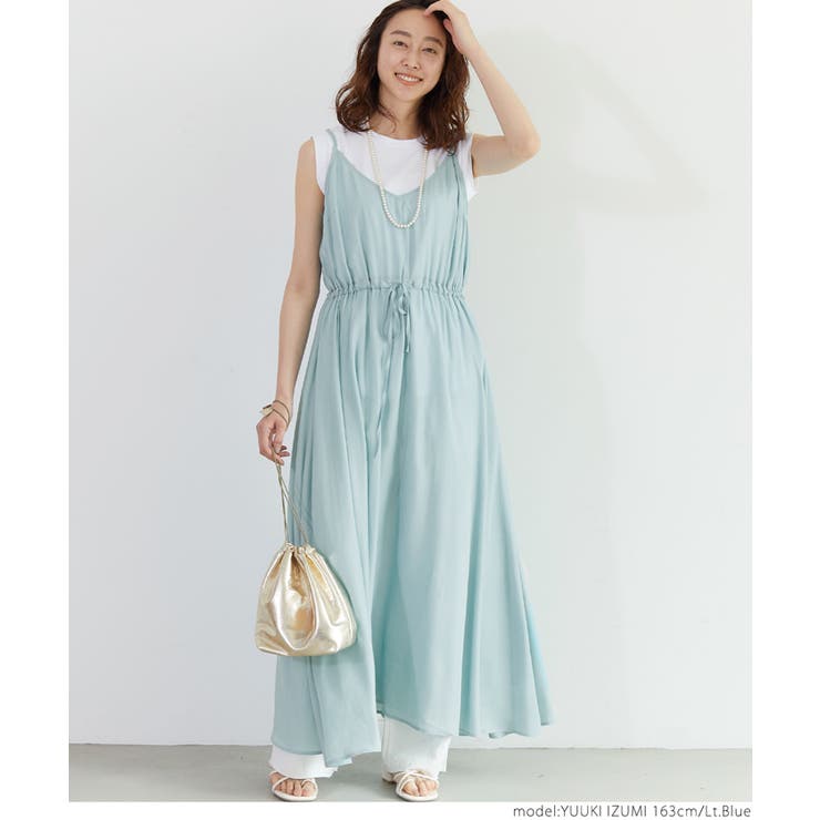 キャミワンピ―ス レディース ノースリーブ | coca | 詳細画像11 