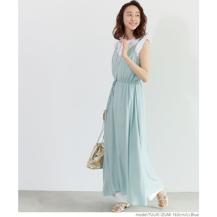 キャミワンピ―ス レディース ノースリーブ | coca | 詳細画像12 