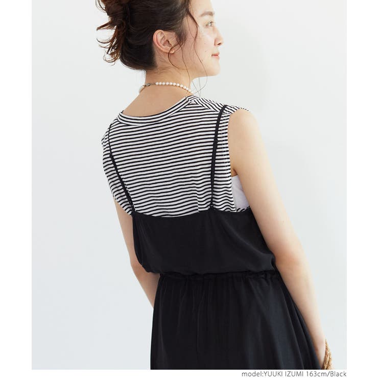 キャミワンピ―ス レディース ノースリーブ | coca | 詳細画像21 