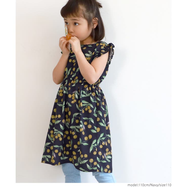 子供服 ワンピース さくらんぼ 品番 Pa Coca コカ のキッズファッション通販 Shoplist ショップリスト