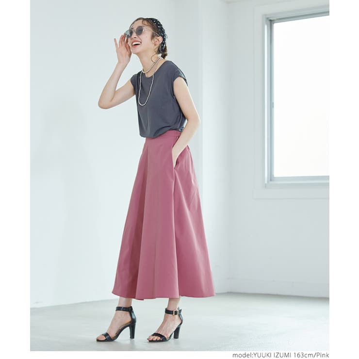 ロングスカート レディース フレア | coca | 詳細画像15 