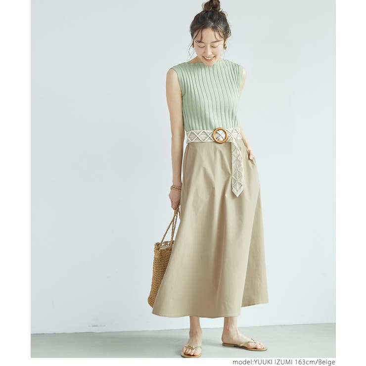 ロングスカート レディース フレア | coca | 詳細画像21 