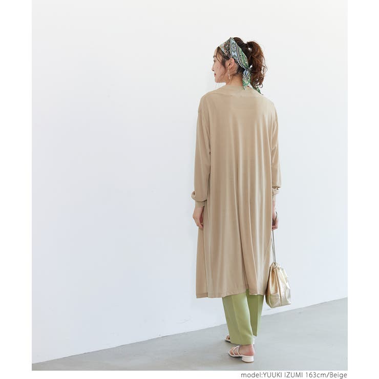 美品✨DAMAコレクションロングコーディガンM〜Ｌ 16-200300006-04.jpg