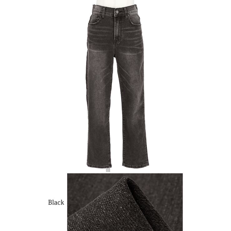 スーパーストレッチブラックスキニーデニムパンツ[品番