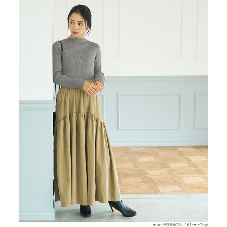 極上ボートネックニットトップス[品番：PA000011294]｜coca（コカ）の