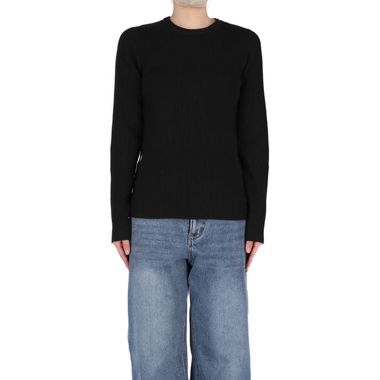 25AW新色登場！クルーネック極上ニットトップス | coca | 詳細画像11 