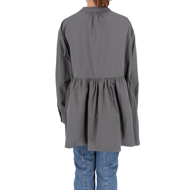 フロントボタンギャザーチュニック | coca | 詳細画像6 