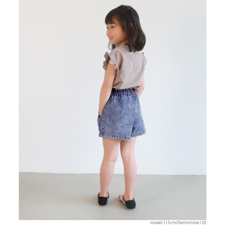 子供服 ショートパンツ デニムパンツ[品番：PA000011663]｜coca（コカ
