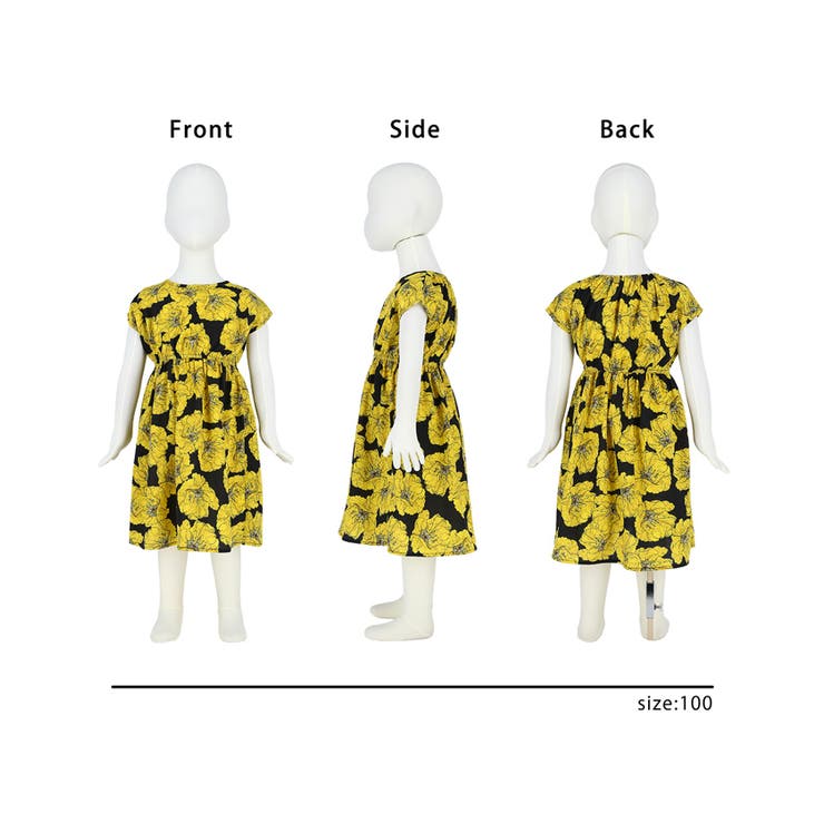 【キッズ100 130】子供服 ワンピース | coca | 詳細画像12 