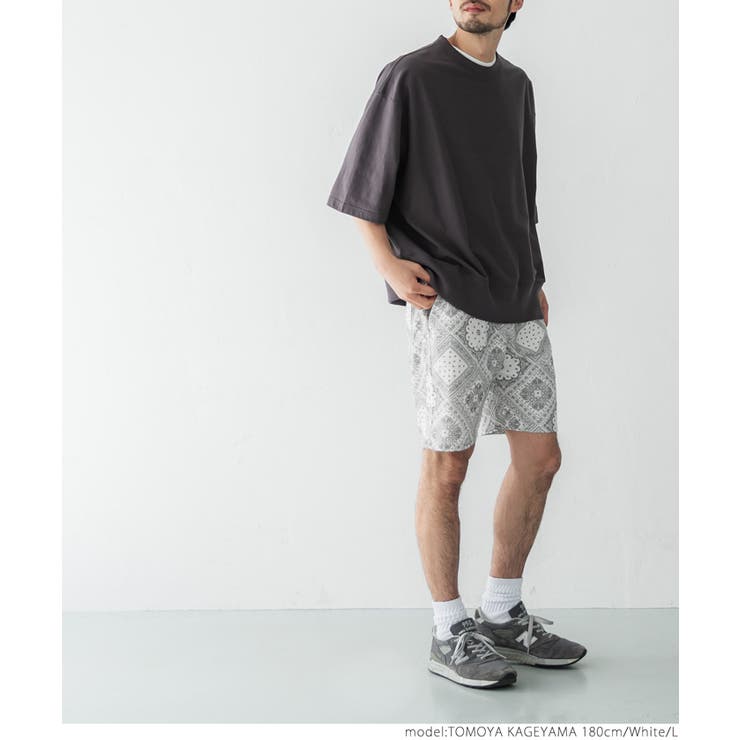 バンダナショートパンツ[品番：PA000011669]｜coca（コカ）｜メンズ