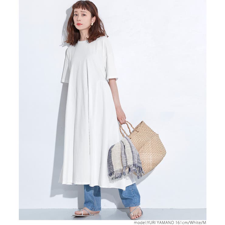 ワンピース カットソー ドッキング 品番 Pa Coca コカ のレディースファッション通販 Shoplist ショップリスト