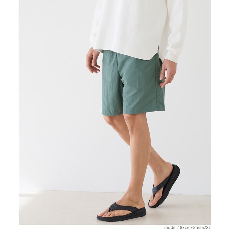 ワッシャーナイロンショートパンツ メンズ | coca | 詳細画像10 