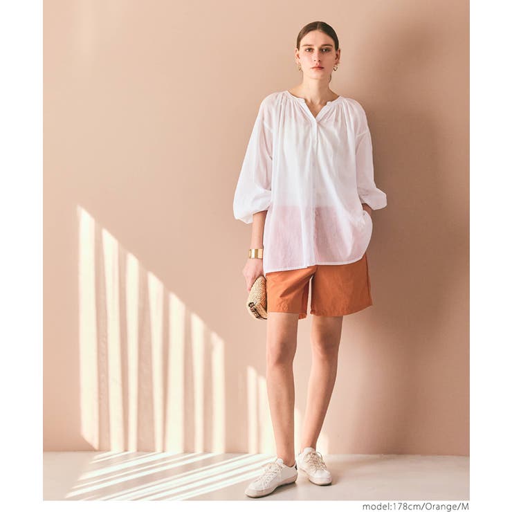 ワッシャーナイロンショートパンツ メンズ | coca | 詳細画像18 