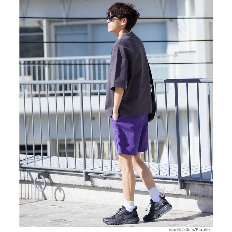 ワッシャーナイロンショートパンツ メンズ | coca | 詳細画像22 