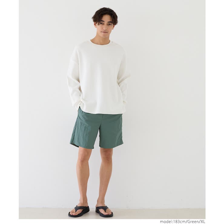 ワッシャーナイロンショートパンツ メンズ | coca | 詳細画像9 