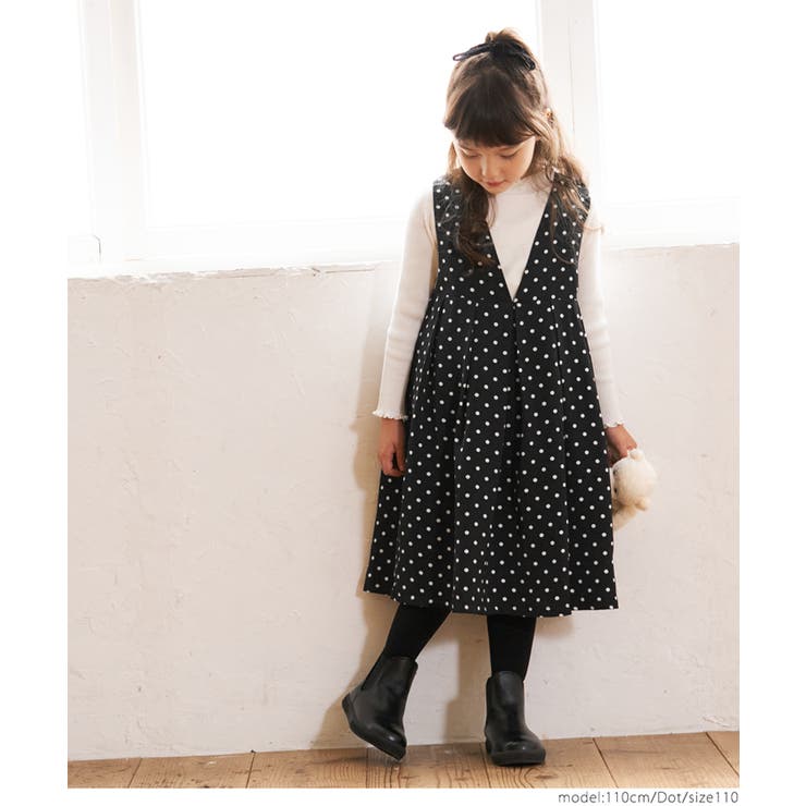 キッズ 親子お揃いシルエットフラワーワンピース | coca | 詳細画像8 