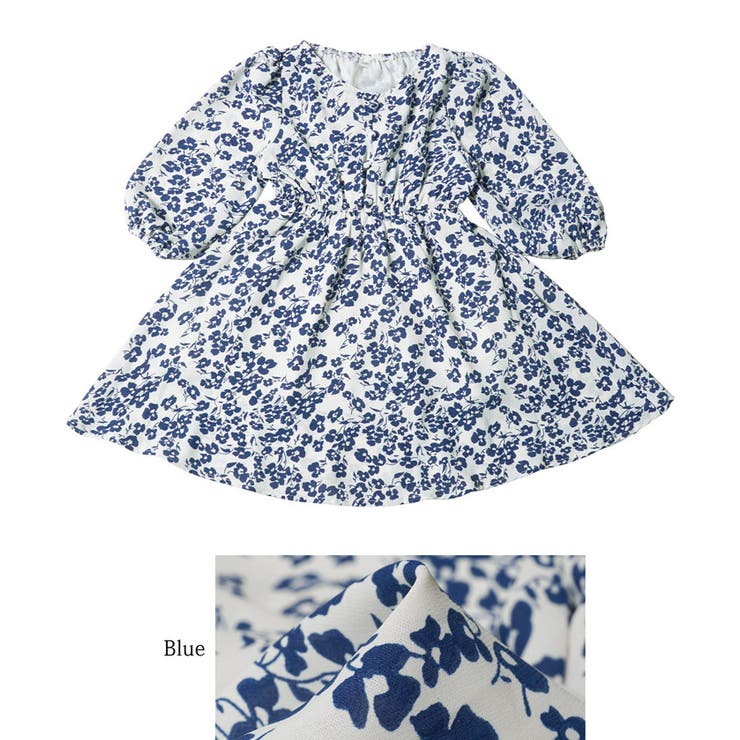 キッズ 親子お揃いシルエットフラワーワンピース | coca | 詳細画像16 