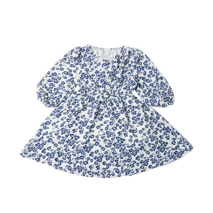 キッズ 親子お揃いシルエットフラワーワンピース | coca | 詳細画像2 