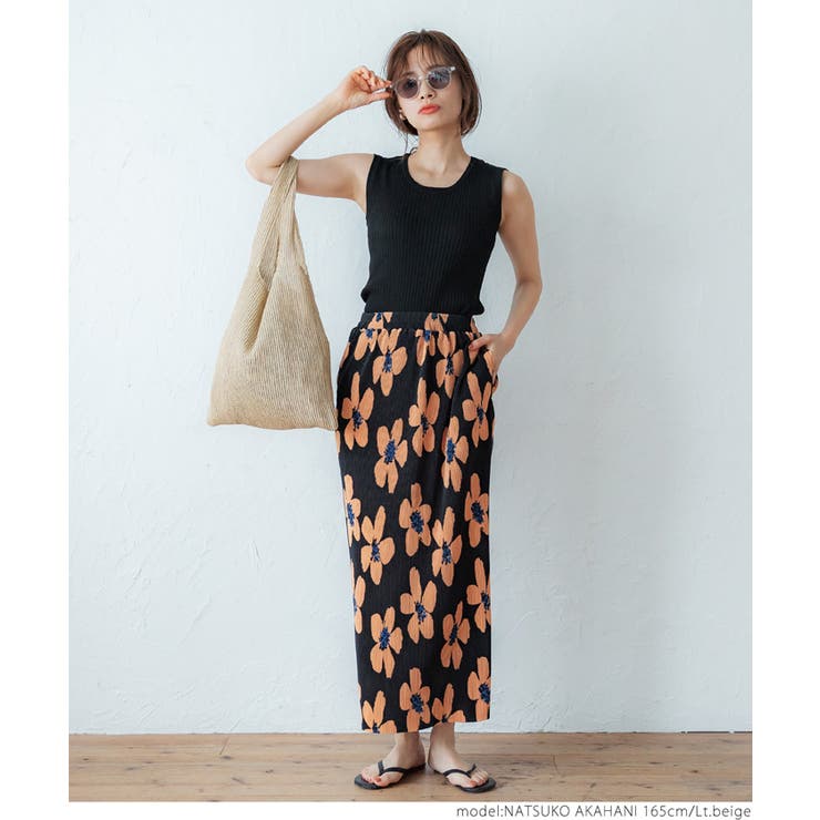 TODAYFUL 優り Flower Georgette SK 