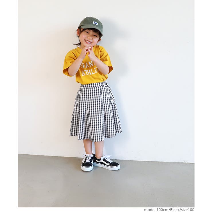 キッズ ギンガムチェックボリュームスカート | coca | 詳細画像7 