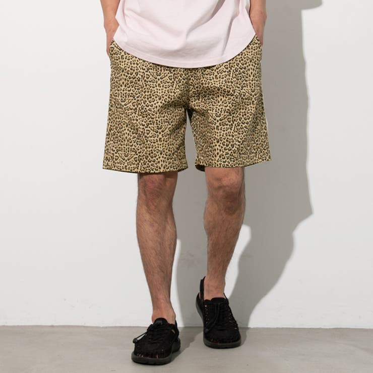 メンズ レオパードハーフパンツ[品番：PA000012375]｜coca（コカ）の