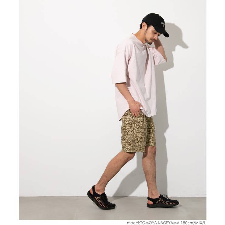 メンズ レオパードハーフパンツ[品番：PA000012375]｜coca（コカ