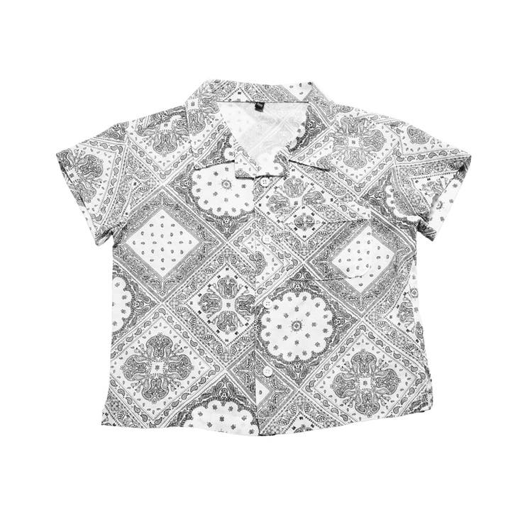 キッズ 親子お揃いバンダナアロハシャツ | coca | 詳細画像2 