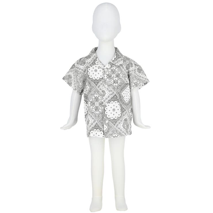 キッズ 親子お揃いバンダナアロハシャツ | coca | 詳細画像4 