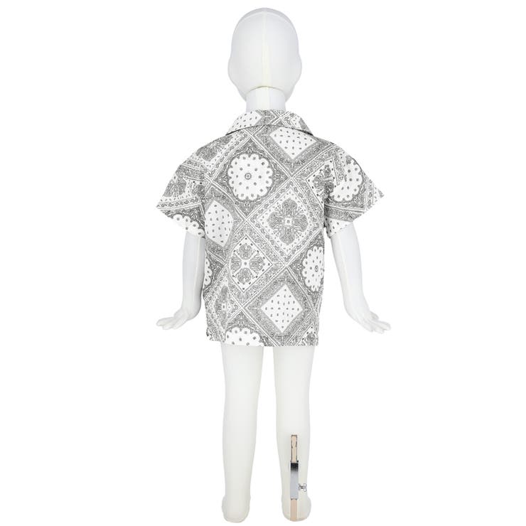 キッズ 親子お揃いバンダナアロハシャツ | coca | 詳細画像6 