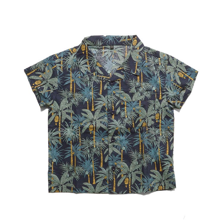 キッズ バナナの木アロハシャツ | coca | 詳細画像2 