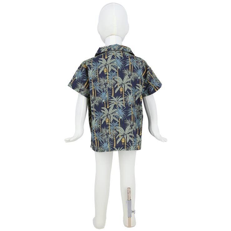 キッズ バナナの木アロハシャツ | coca | 詳細画像5 