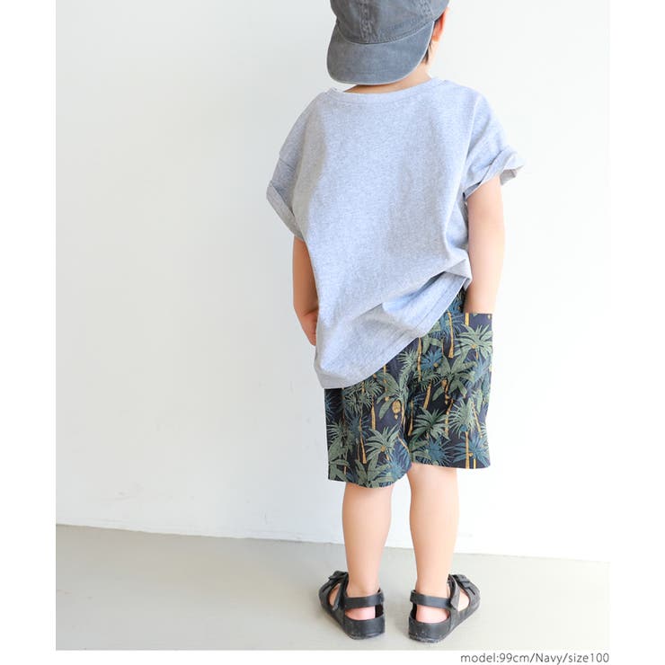 キッズ バナナの木ショートパンツ  | coca | 詳細画像8 