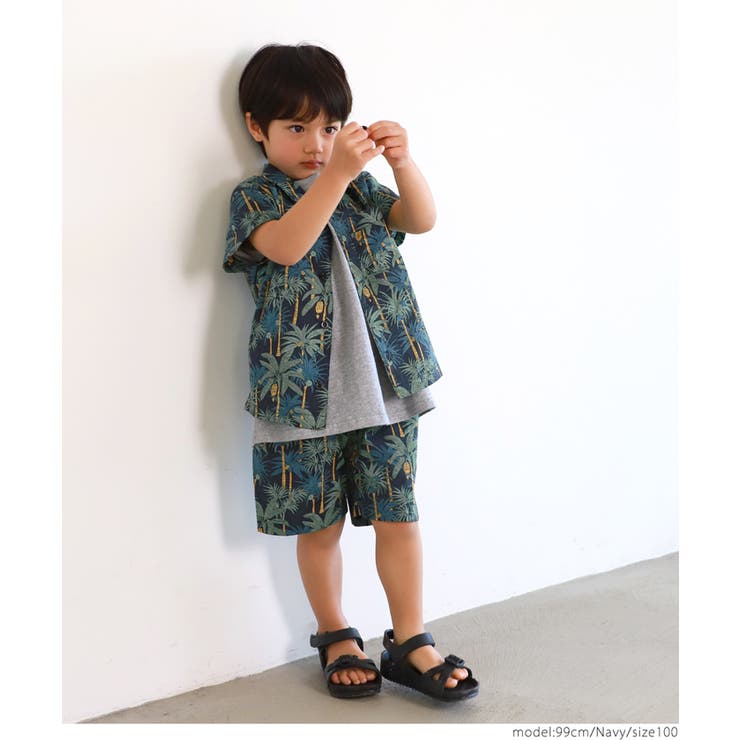 キッズ バナナの木ショートパンツ  | coca | 詳細画像10 