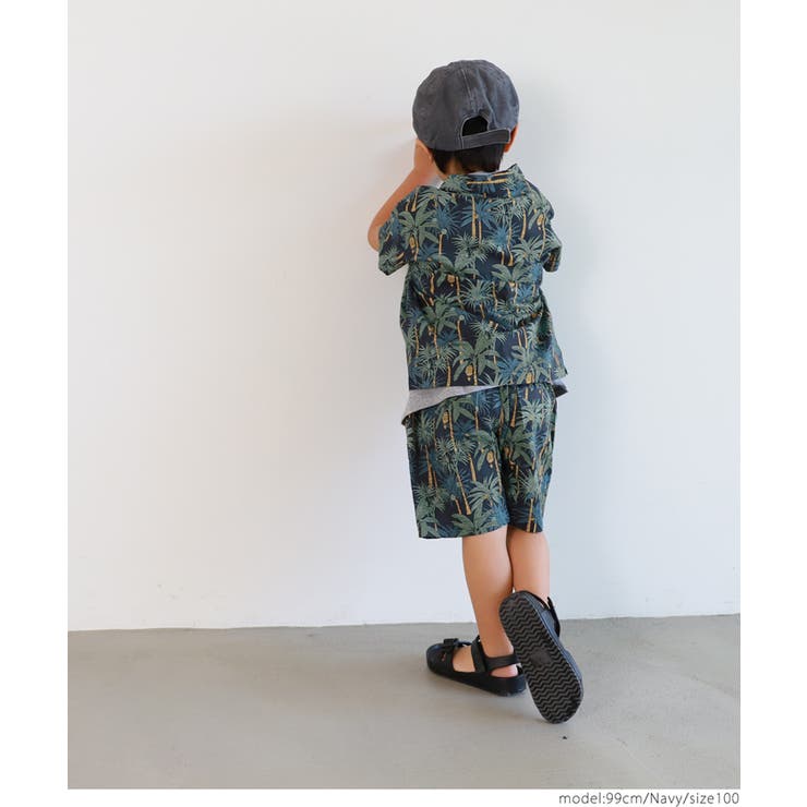 キッズ バナナの木ショートパンツ  | coca | 詳細画像12 