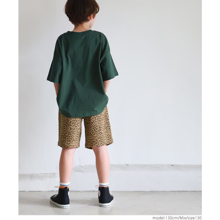 キッズ レオパード柄ハーフパンツ[品番：PA000012505]｜coca