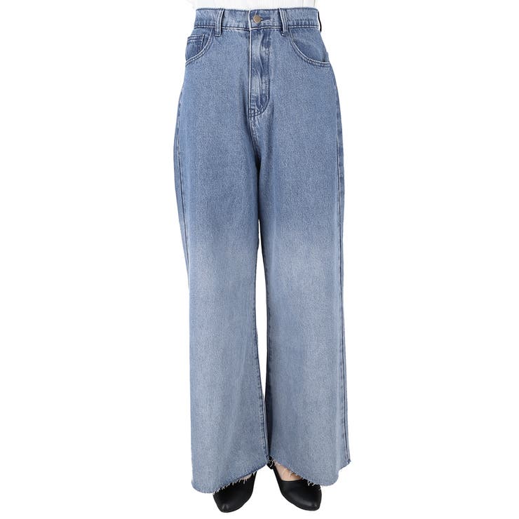新品　ISOOK グラデーションデニム ラインストーン グラデーションデニム | Selectshop.Joie