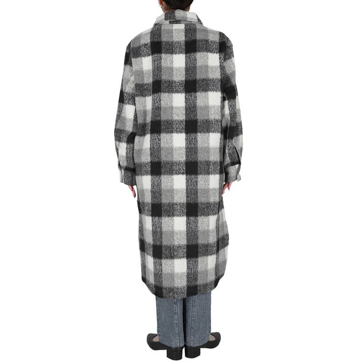 ブロックチェックビックアウター | coca | 詳細画像6 