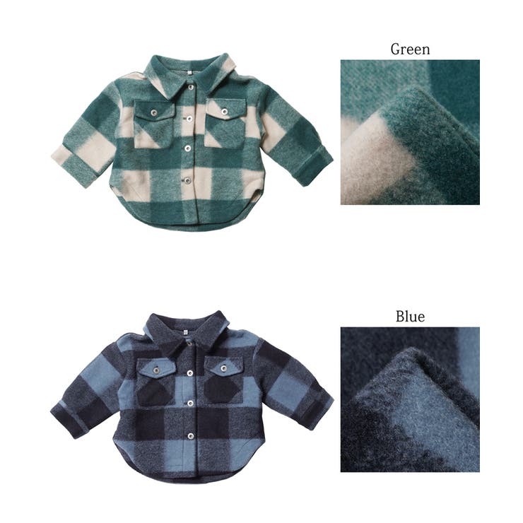 キッズ 親子お揃いビックチェックCPOジャケット | coca | 詳細画像16 