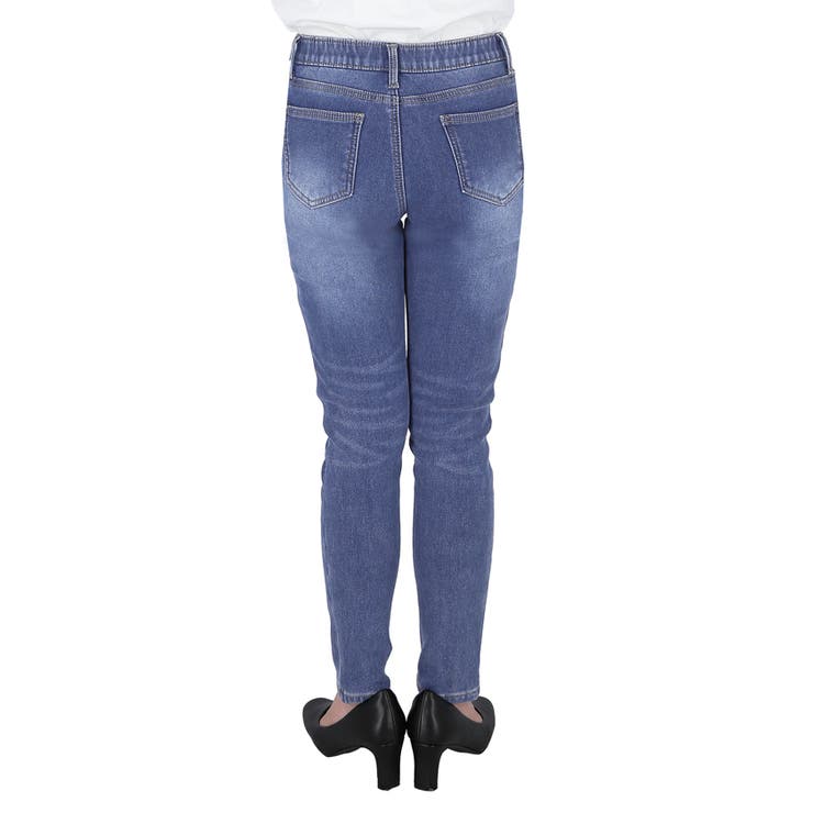 裏起毛デニムスキニーパンツ[品番：PA000013520]｜coca（コカ