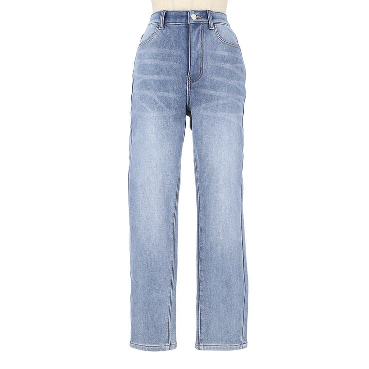 裏起毛デニムテーパードパンツ[品番：PA000013522]｜coca（コカ）の