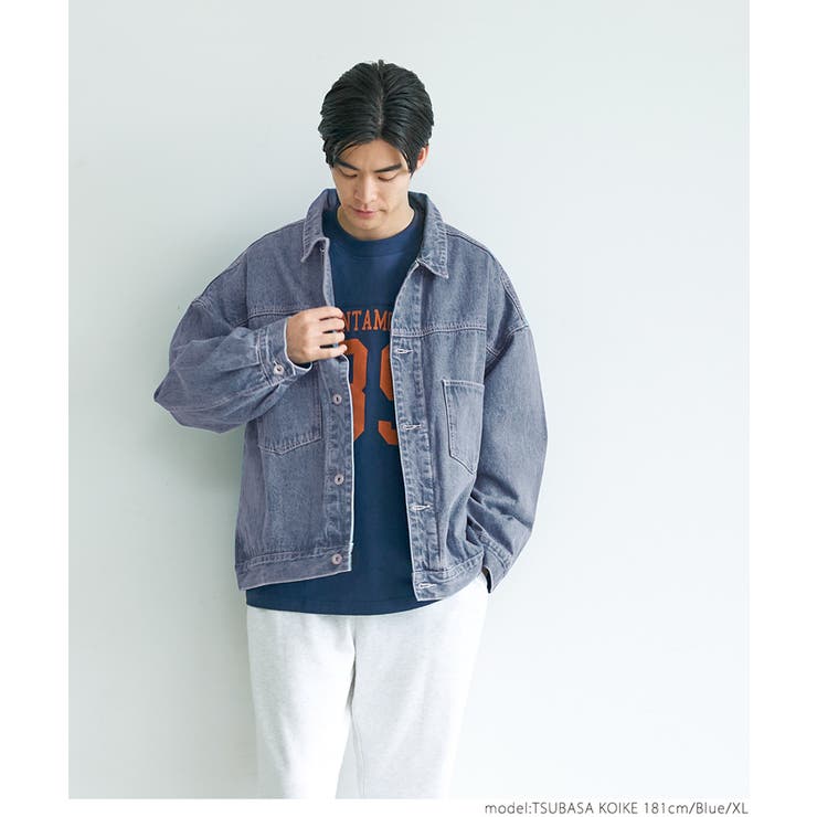デニムオーバーサイズジャケット[品番：PA000013416]｜coca