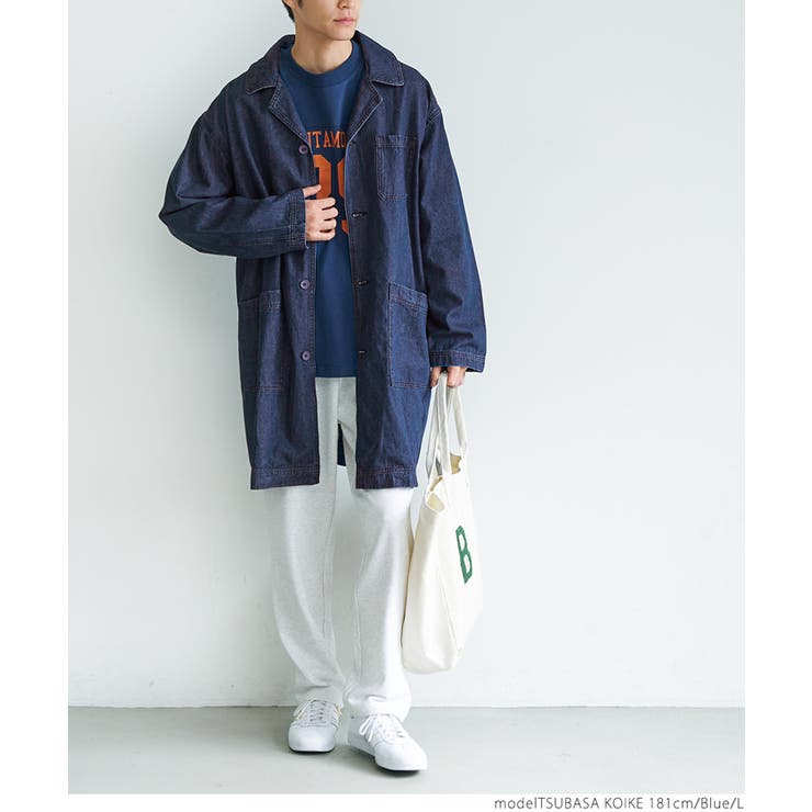 HUMAN MADE × Curry Up ウォバッシュ デニム ショップコート HUMAN MADE × Curry Up ウォバッシュ デニム ショップコート