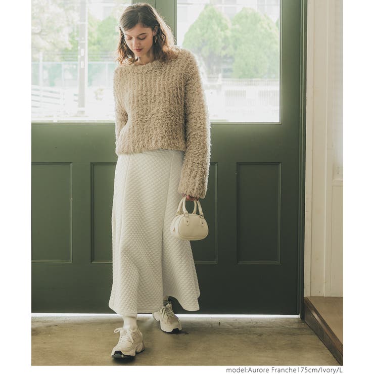 キルティングマーメイドスカート[品番：PA000013525]｜coca（コカ）の  