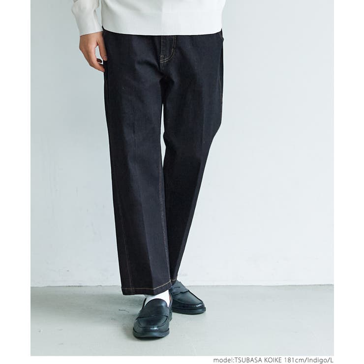 ストレッチデニムスラックスパンツ[品番：PA000013310]｜coca（コカ）のメンズファッション通販｜SHOPLIST（ショップリスト）