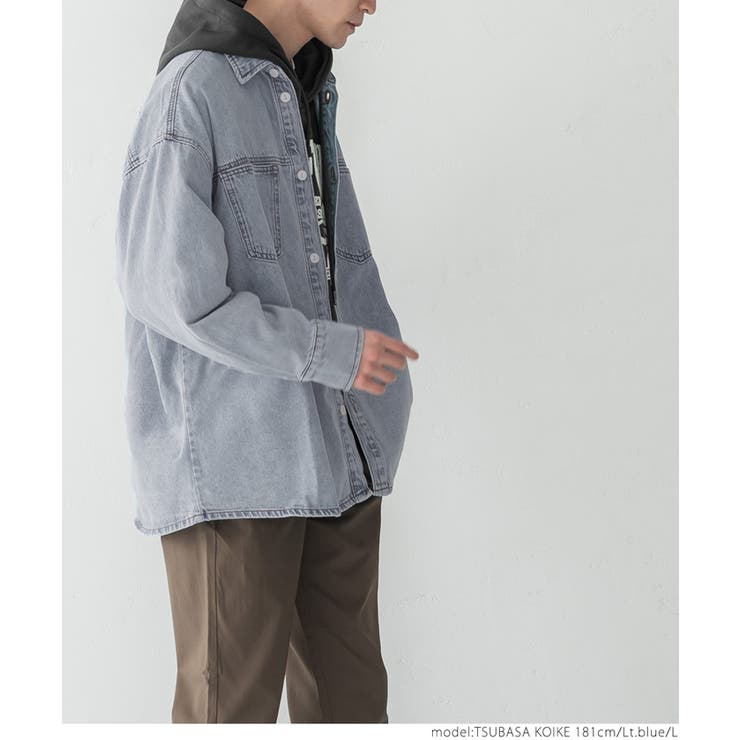 ビッグシルエットデニムジャケット[品番：PA000013771]｜coca