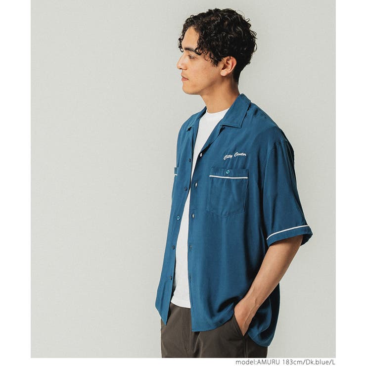 刺繍ボーリングシャツ[品番：PA000014015]｜coca（コカ）の