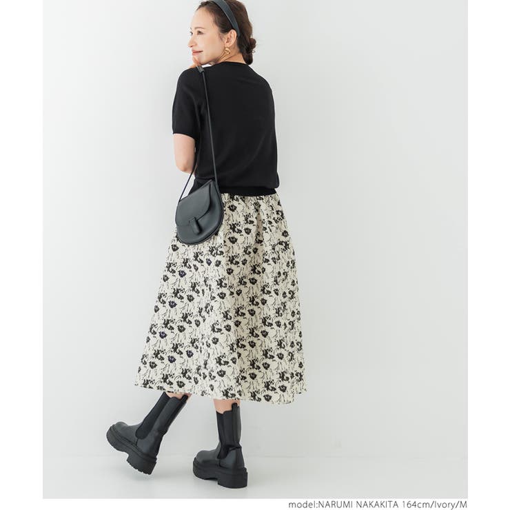 Nabi House2025 極美品ストロベリーエンボスギャザースカート等 Nabi House様専用2025 極美品ストロベリーエンボスギャザー