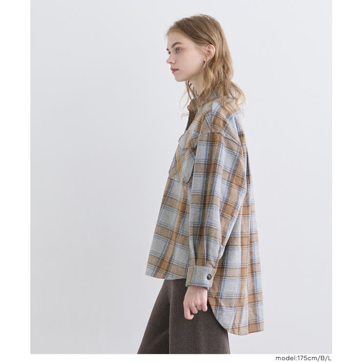 チェックジャケット | coca | 詳細画像8 