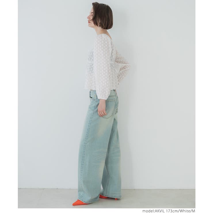 coco 中古 ワック WAAC レディース ノースリーブ 2(M) 白×ネオンカラー ポロシャツ ヒョウ柄 WAAC ワック レディース WOMENS 鹿の子 ノースリーブシャツ